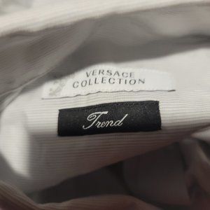 Versace Trend Fit Striped Dress Shirt 18/44
